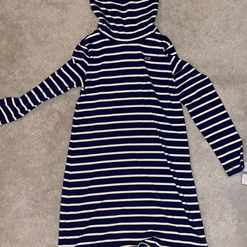 Vineyard Vines Size Large Girls Turtleneck Dress
